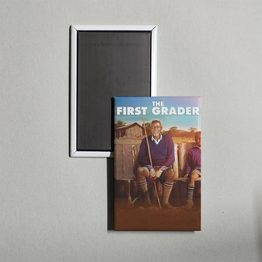 The First Grader Mini Movie Fridge Magnet