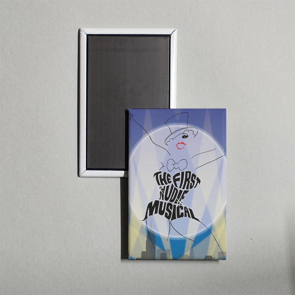 The First Nudie Musical Mini Movie Fridge Magnet