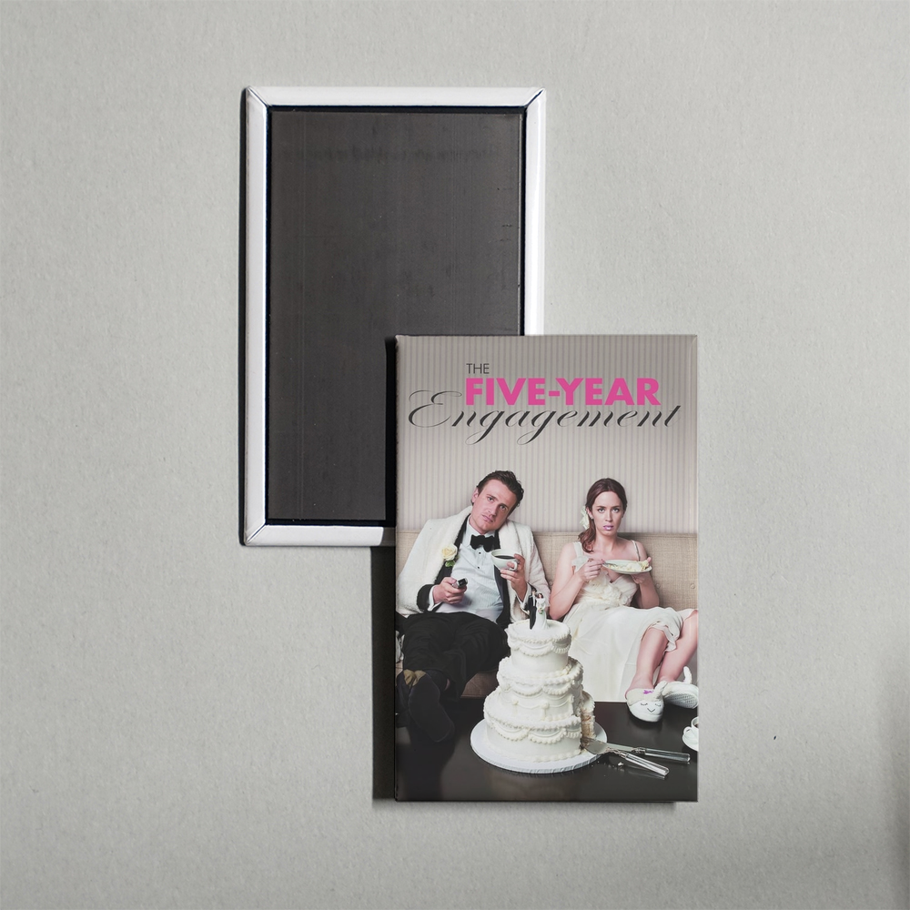The Five-Year Engagement Mini Movie Fridge Magnet