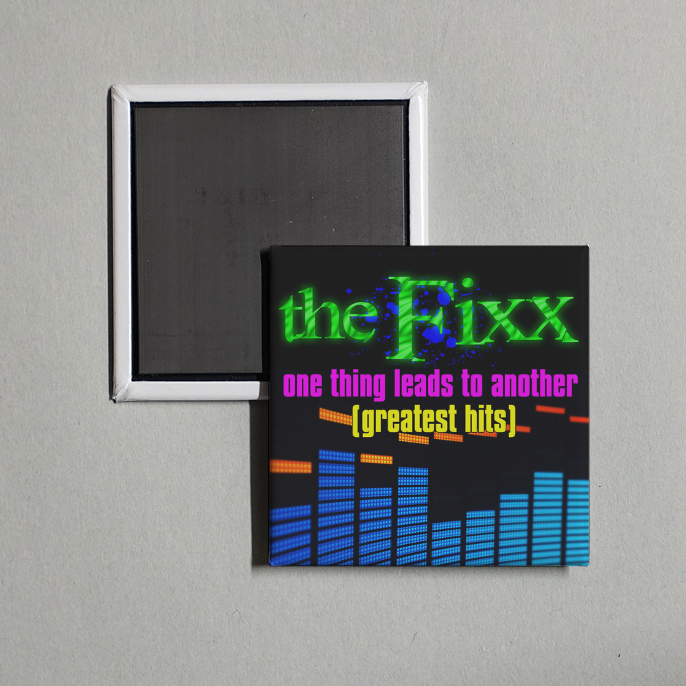 The Fixx - One Thing Leads To Another - Greatest Hits Album Cover Fridge Magnet