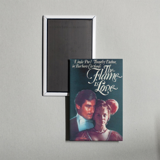 The Flame Is Love Mini Movie Fridge Magnet