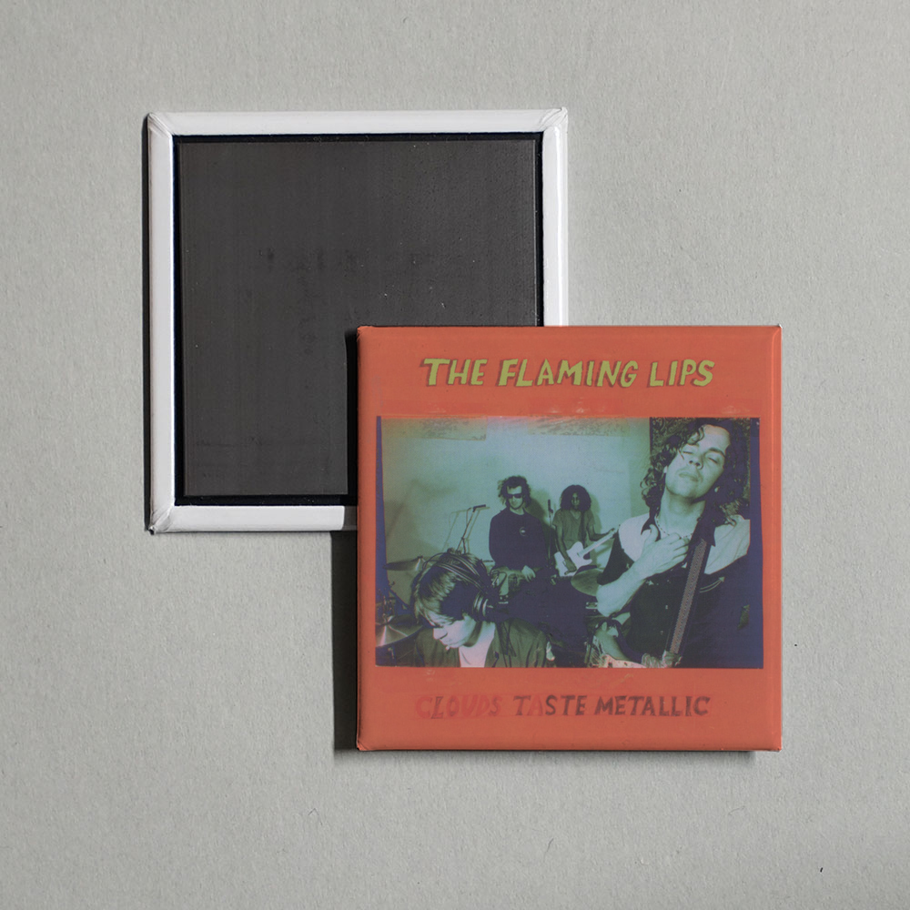 The Flaming Lips - Clouds Taste Metallic Album Cover Fridge Magnet