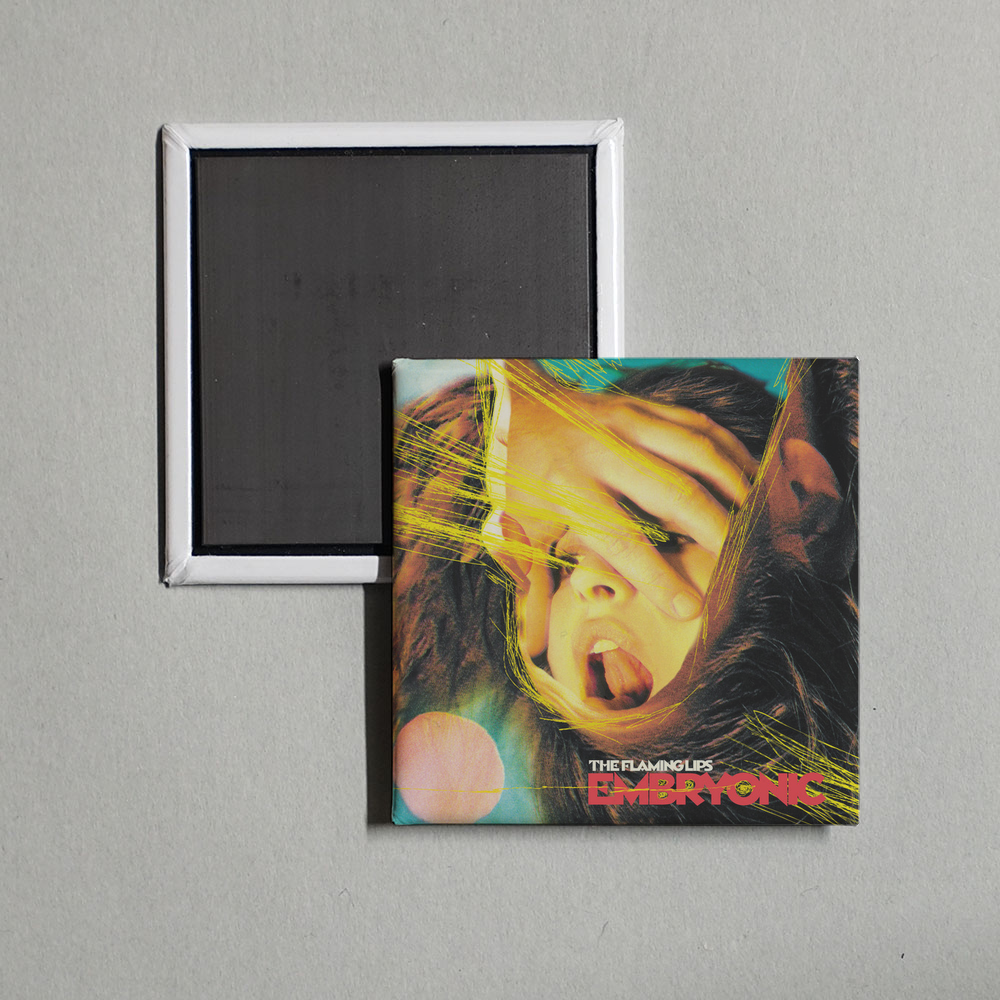 The Flaming Lips - Embryonic Album Cover Fridge Magnet