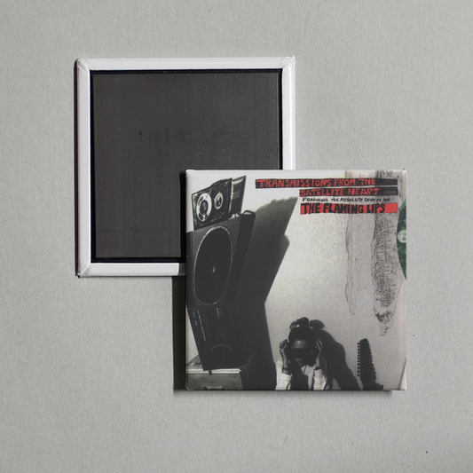 The Flaming Lips - Transmissions From the Satellite Heart Album Cover Fridge Magnet