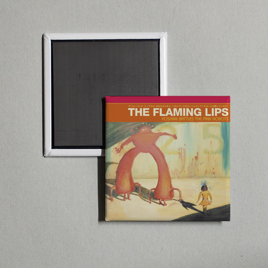 The Flaming Lips - Yoshimi Battles the Pink Robots Album Cover Fridge Magnet