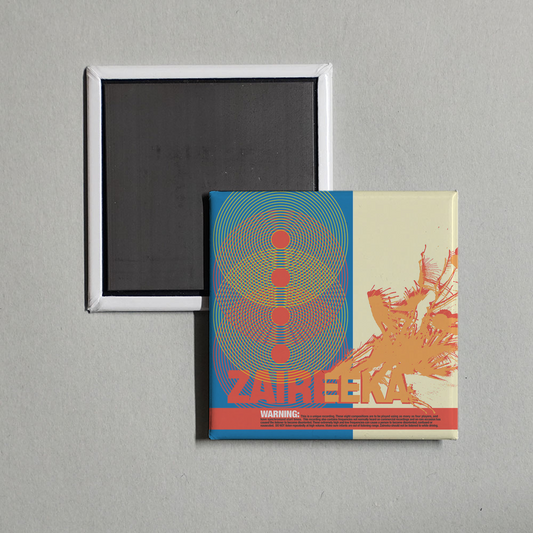 The Flaming Lips - Zaireeka Album Cover Fridge Magnet