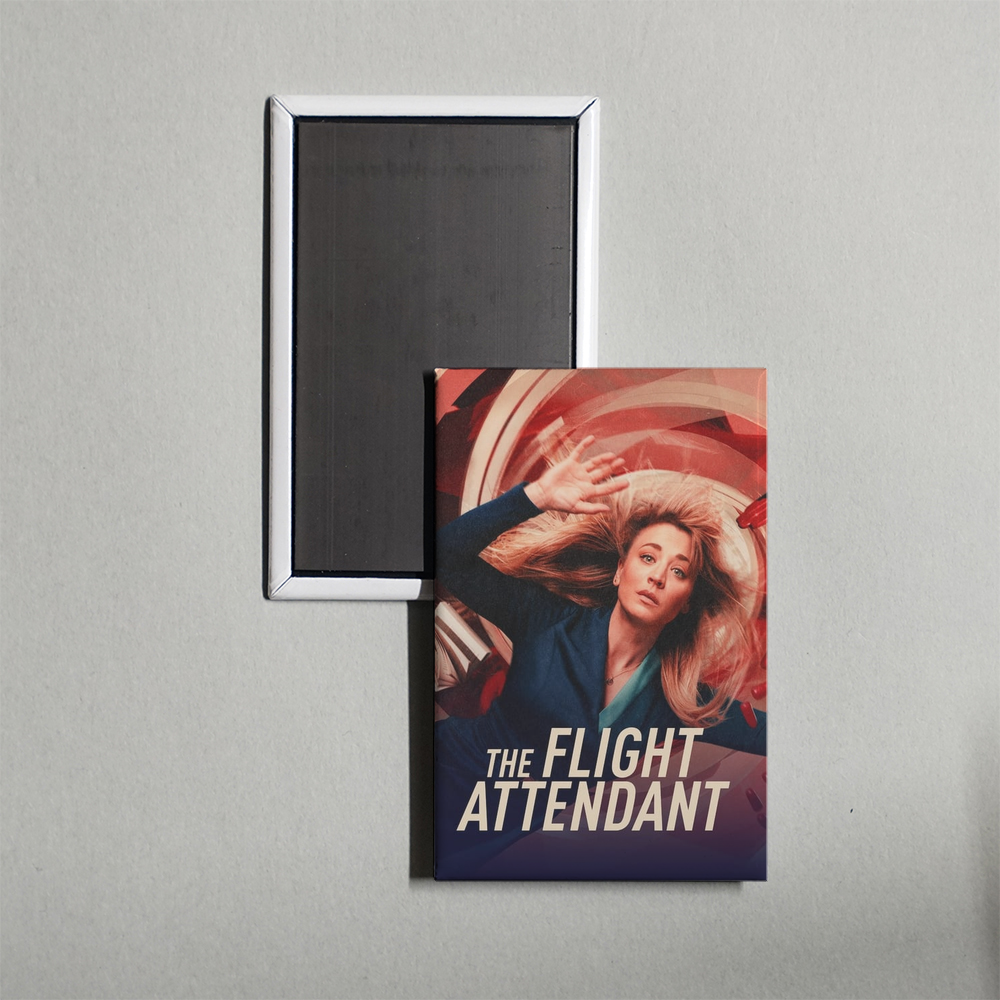 The Flight Attendant TV Show Fridge Magnet