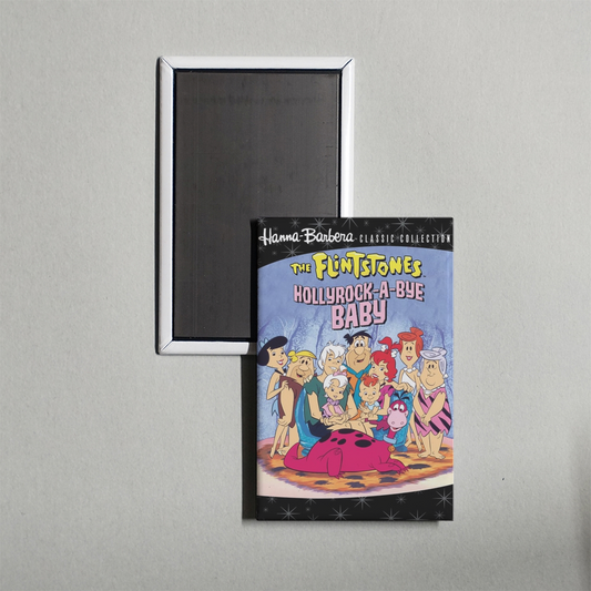 The Flintstones Hollyrock a Bye Baby Mini Movie Fridge Magnet