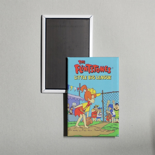 The Flintstones Little Big League Mini Movie Fridge Magnet