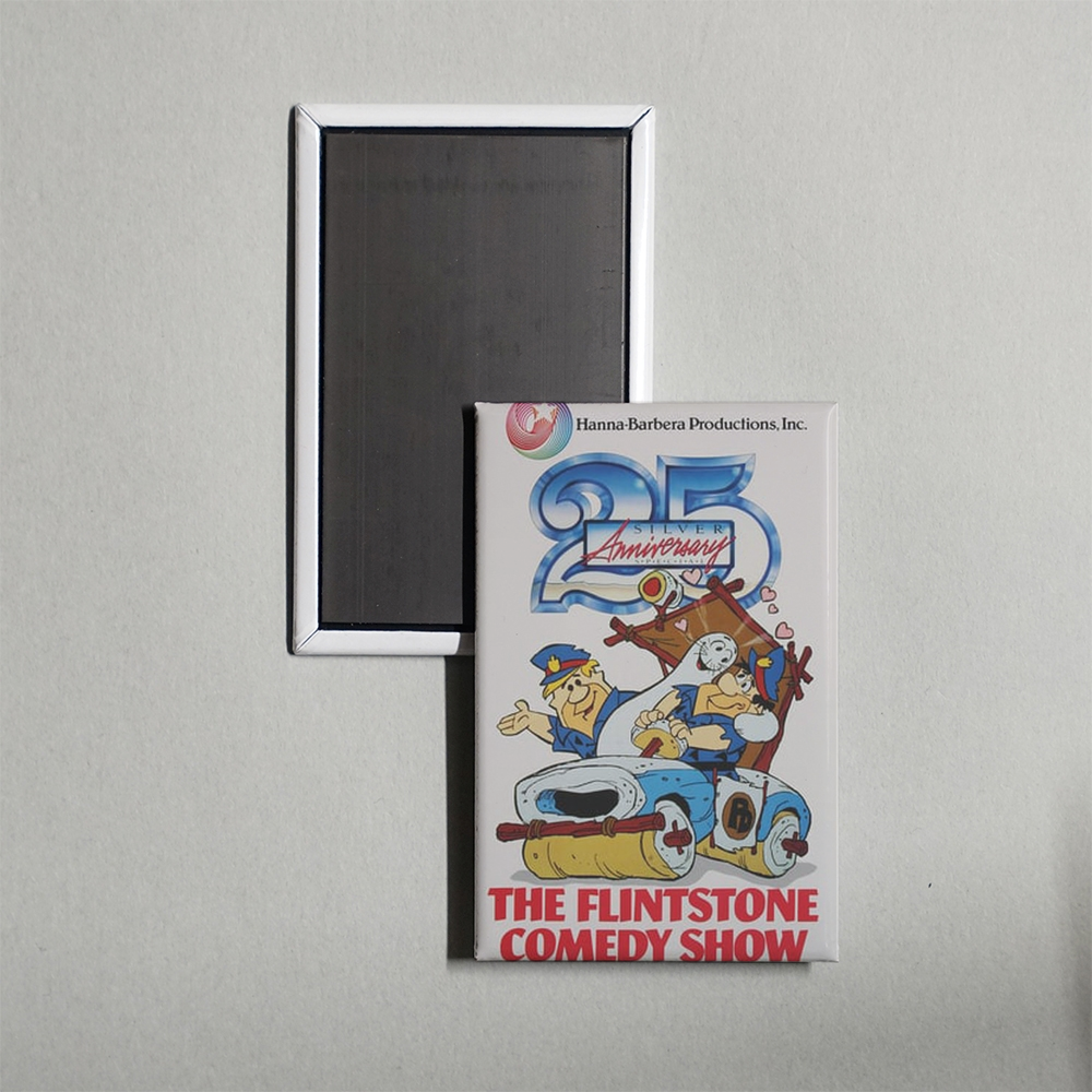 The Flintstones' 25th Anniversary Celebration Mini Movie Fridge Magnet