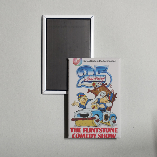The Flintstones' 25th Anniversary Celebration Mini Movie Fridge Magnet