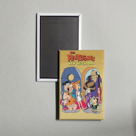 The Flintstones' New Neighbors Mini Movie Fridge Magnet