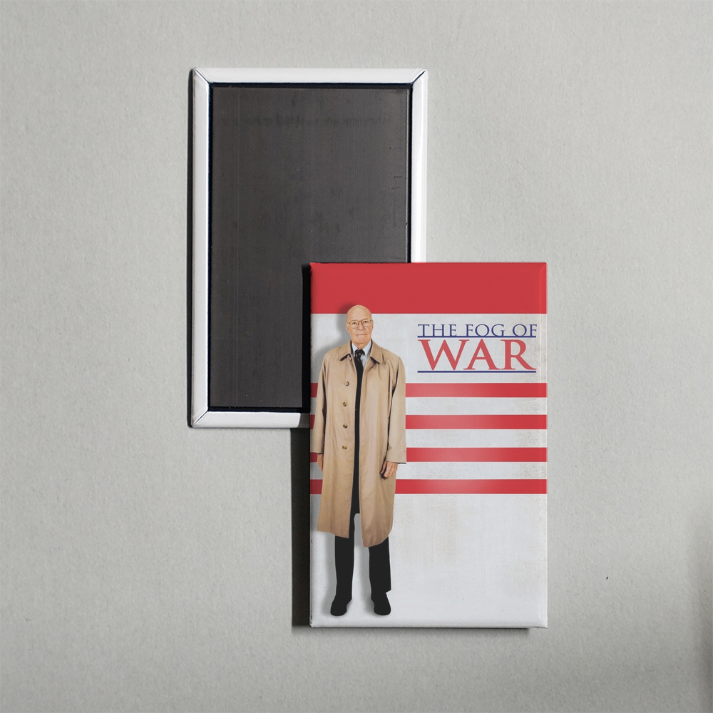 The Fog of War Mini Movie Fridge Magnet