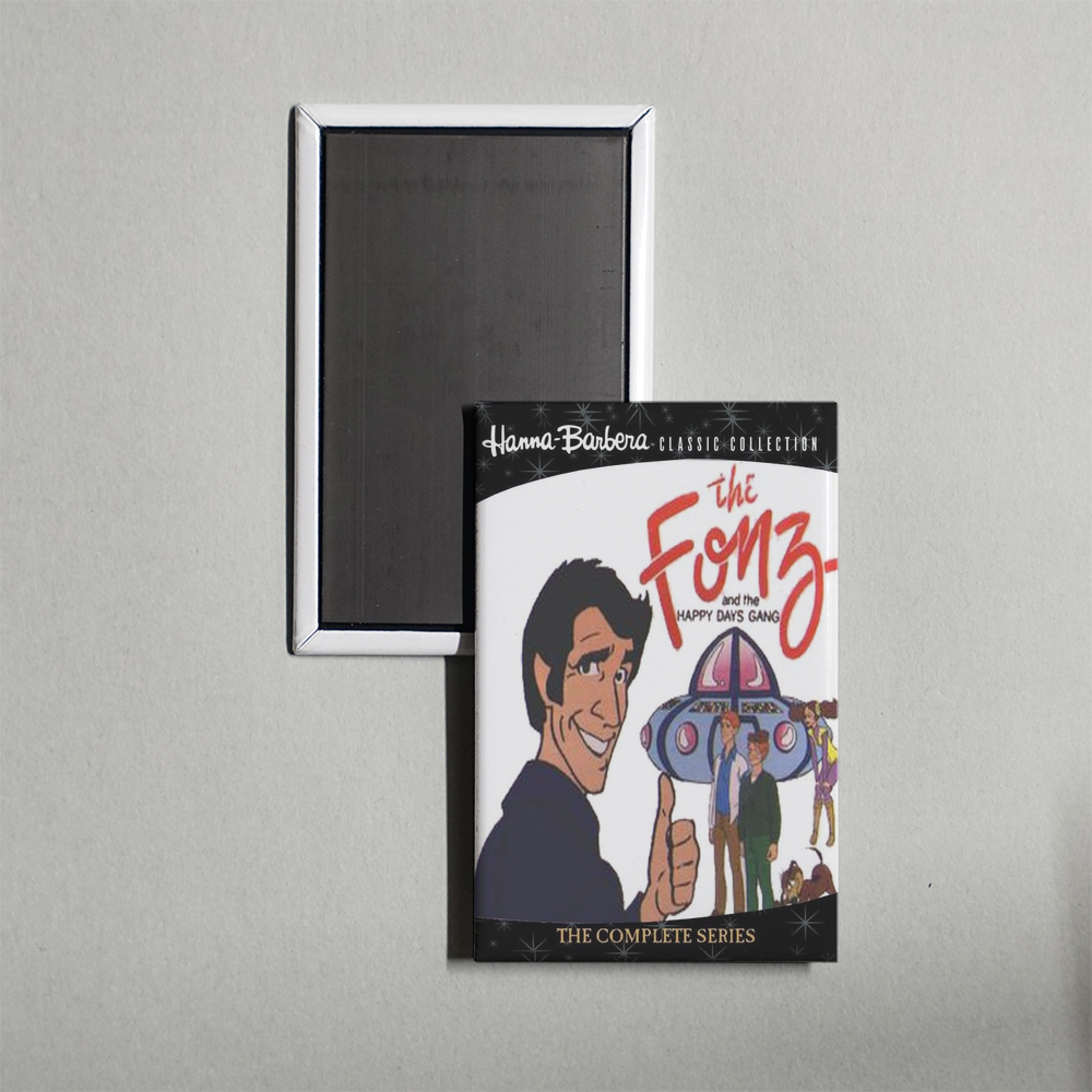 The Fonz and the Happy Days Gang TV Show Fridge Magnet