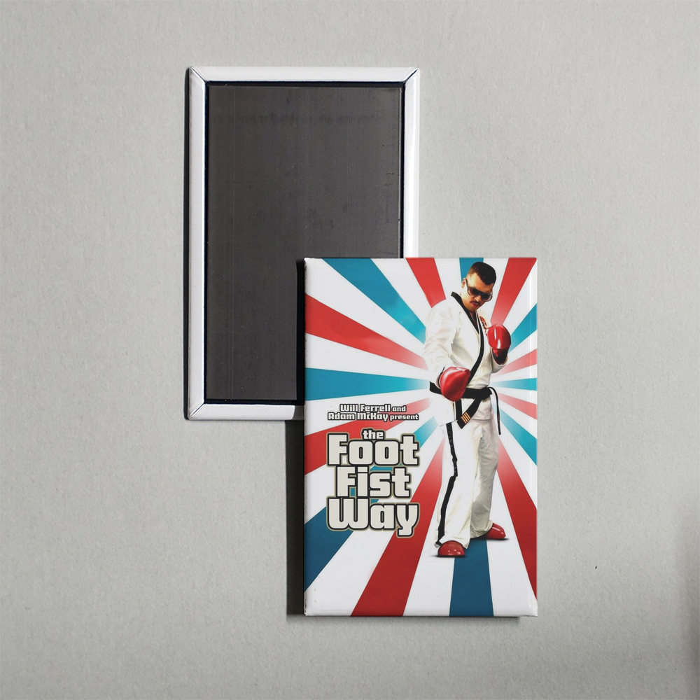 The Foot Fist Way Mini Movie Fridge Magnet