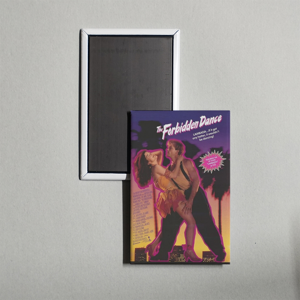 The Forbidden Dance Mini Movie Fridge Magnet