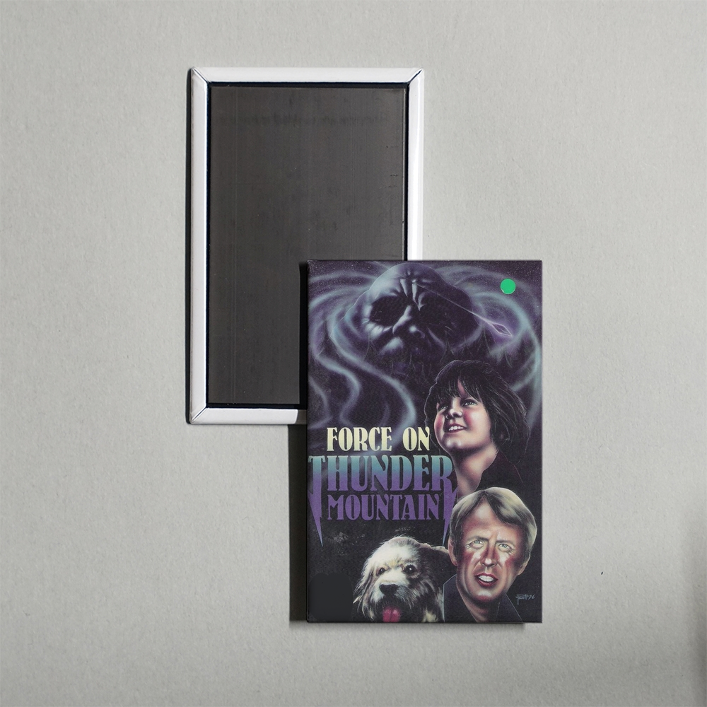 The Force on Thunder Mountain Mini Movie Fridge Magnet