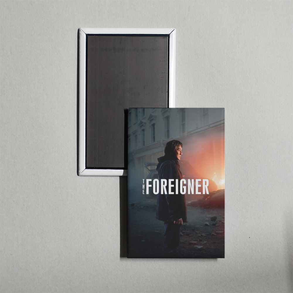 The Foreigner Mini Movie Fridge Magnet