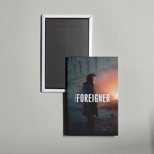 The Foreigner Mini Movie Fridge Magnet