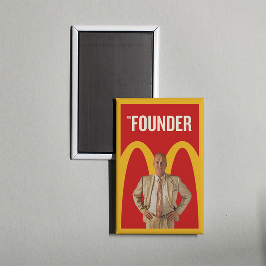 The Founder Mini Movie Fridge Magnet