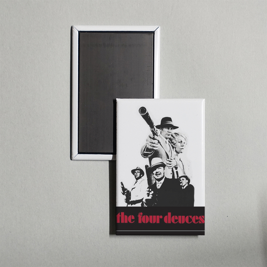The Four Deuces Mini Movie Fridge Magnet