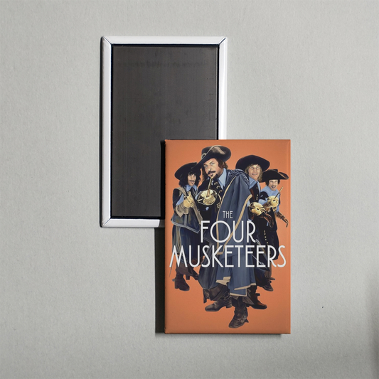 The Four Musketeers Mini Movie Fridge Magnet
