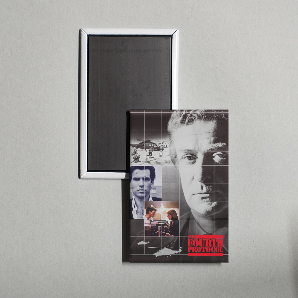 The Fourth Protocol Mini Movie Fridge Magnet