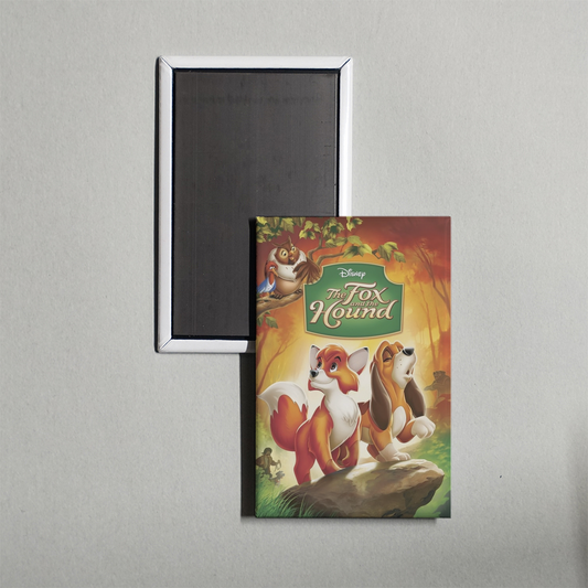 The Fox and the Hound Mini Movie Fridge Magnet
