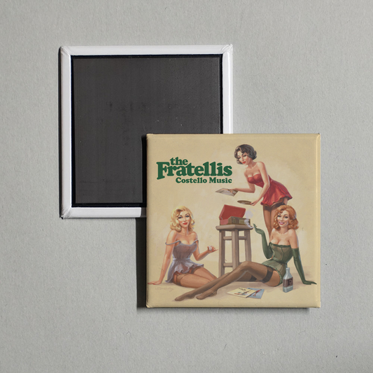 The Fratellis - Costello Music Album Cover Fridge Magnet