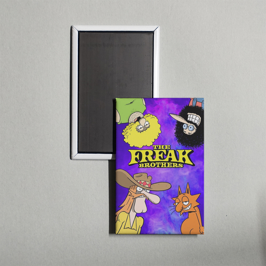 The Freak Brothers TV Show Fridge Magnet