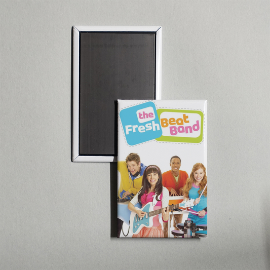 The Fresh Beat Band TV Show Fridge Magnet