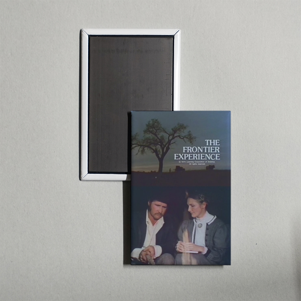 The Frontier Experience Mini Movie Fridge Magnet