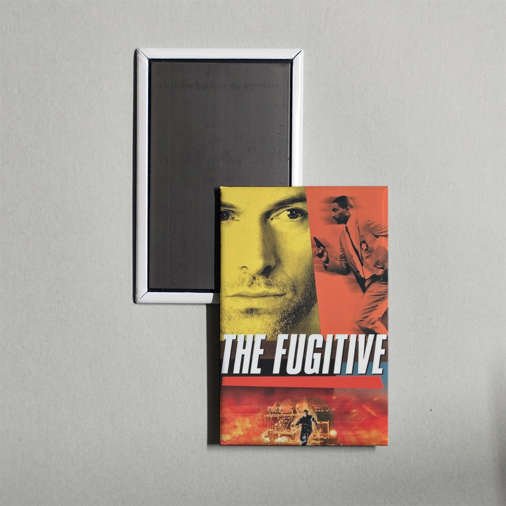 The Fugitive TV Show Fridge Magnet