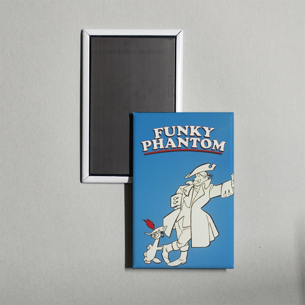 The Funky Phantom TV Show Fridge Magnet