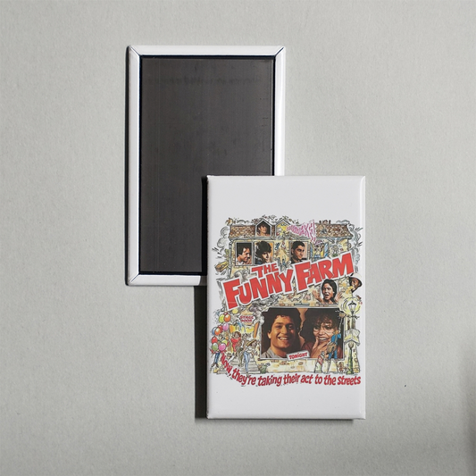 The Funny Farm Mini Movie Fridge Magnet