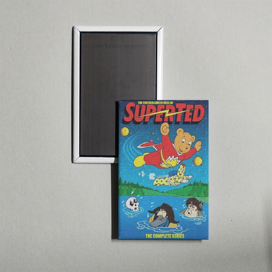 The Further Adventures of SuperTed TV Show Fridge Magnet
