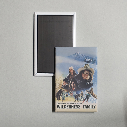 The Further Adventures of the Wilderness Family Mini Movie Fridge Magnet