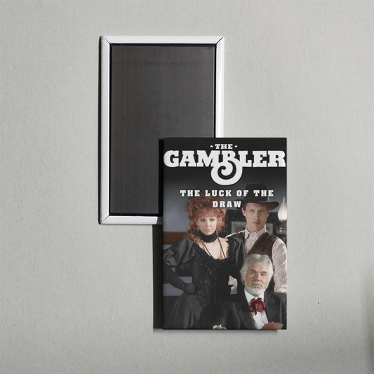 The Gambler Returns The Luck Of The Draw Mini Movie Fridge Magnet