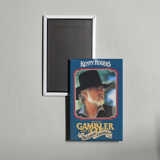 The Gambler, Part III The Legend Continues Mini Movie Fridge Magnet