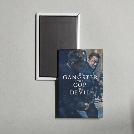 The Gangster, the Cop, the Devil Mini Movie Fridge Magnet