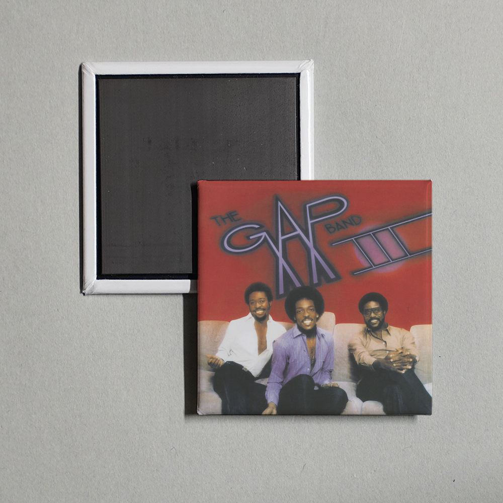 The Gap Band - The Gap Band III Album Cover Fridge Magnet