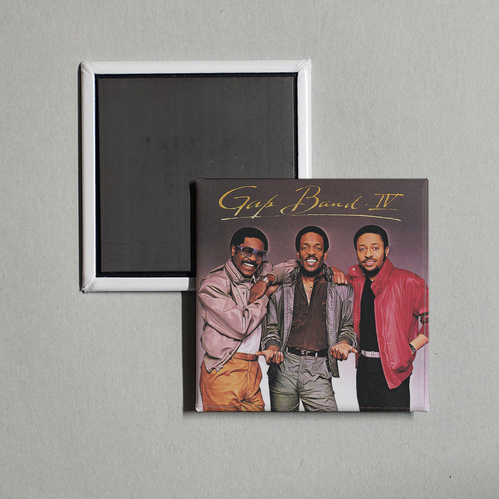 The Gap Band - The Gap Band IV Album Cover Fridge Magnet