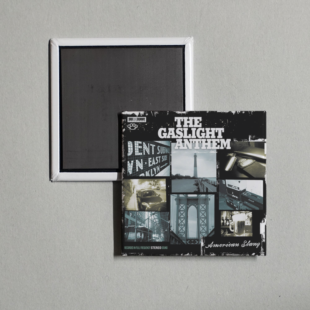 The Gaslight Anthem - American Slang Album Cover Fridge Magnet