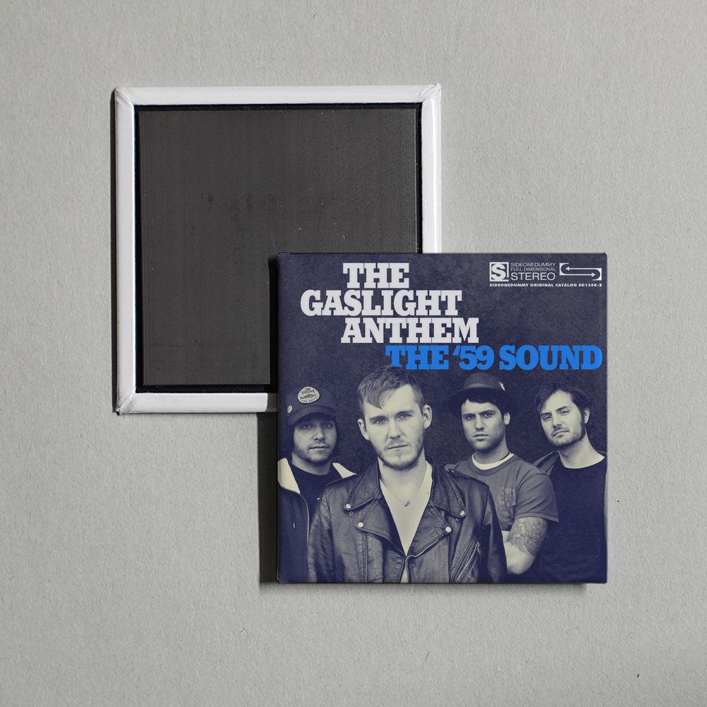 The Gaslight Anthem - The '59 Sound Album Cover Fridge Magnet