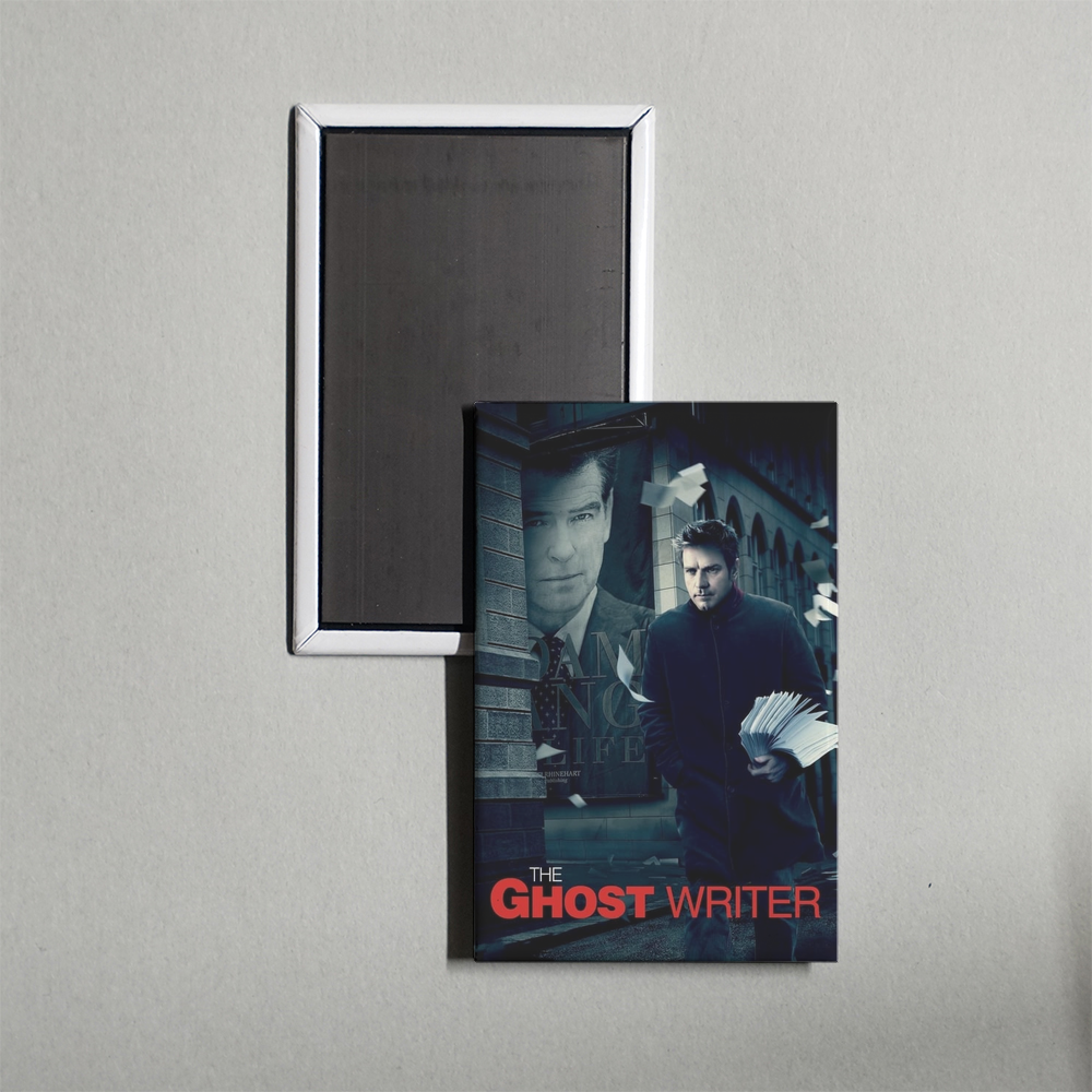 The Ghost Writer Mini Movie Fridge Magnet
