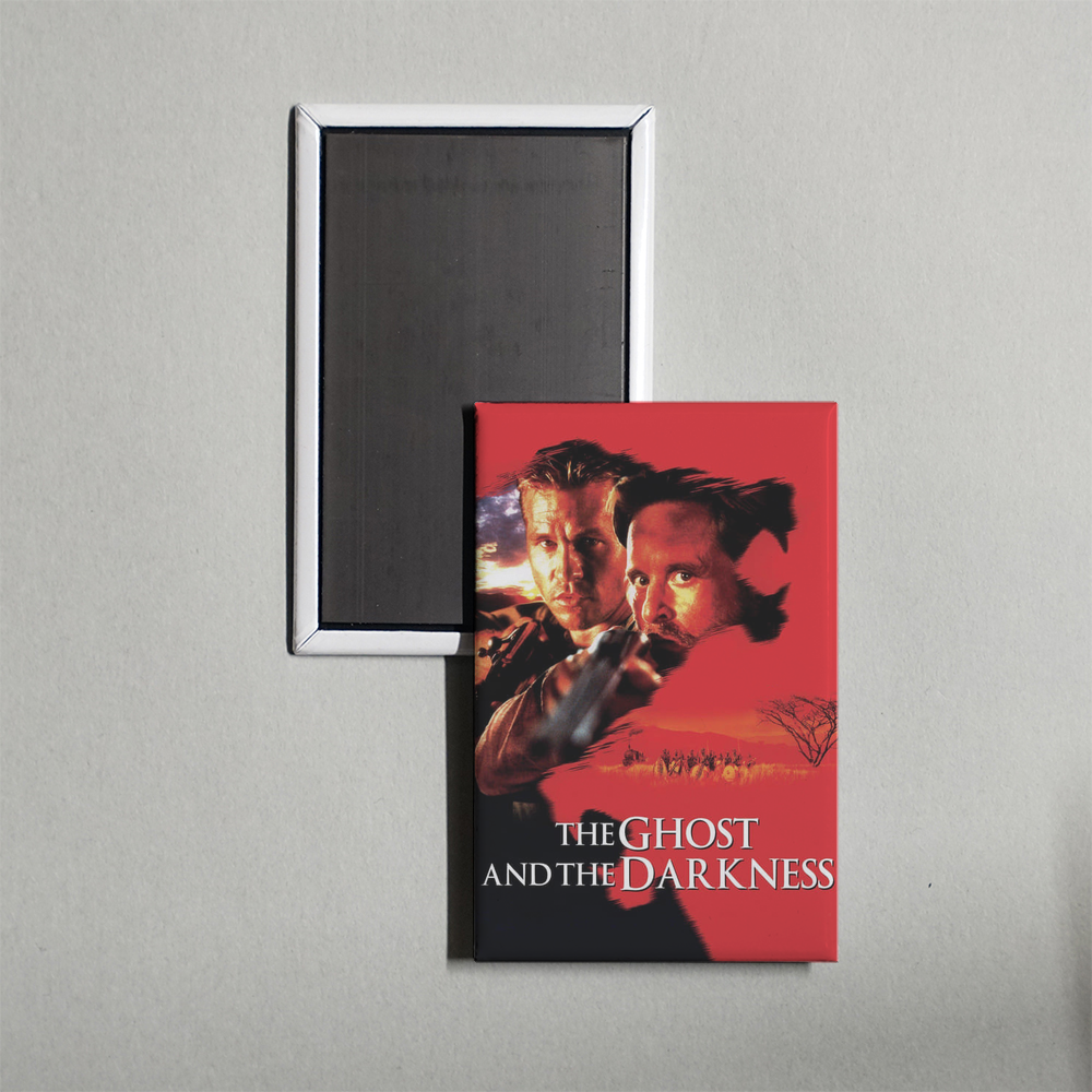 The Ghost and the Darkness Mini Movie Fridge Magnet