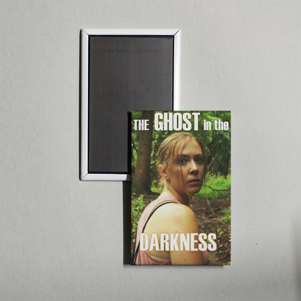 The Ghost in the Darkness Mini Movie Fridge Magnet