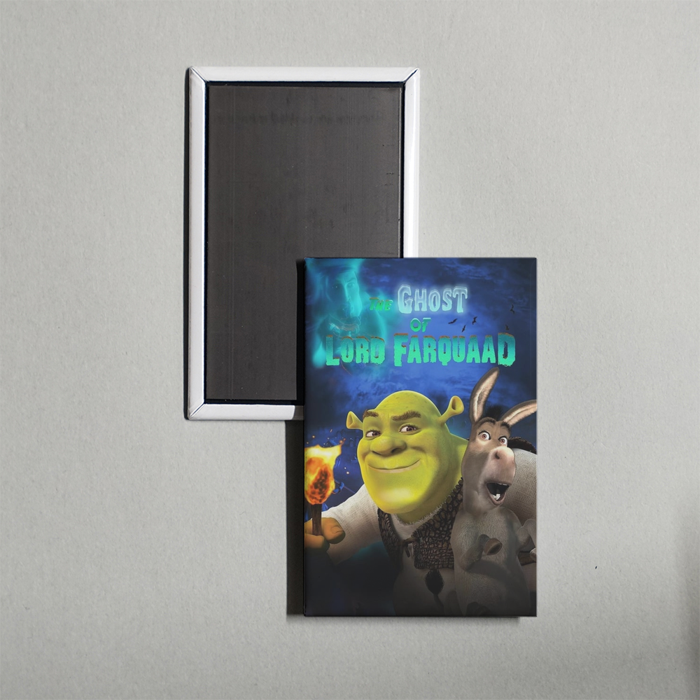 The Ghost of Lord Farquaad Mini Movie Fridge Magnet