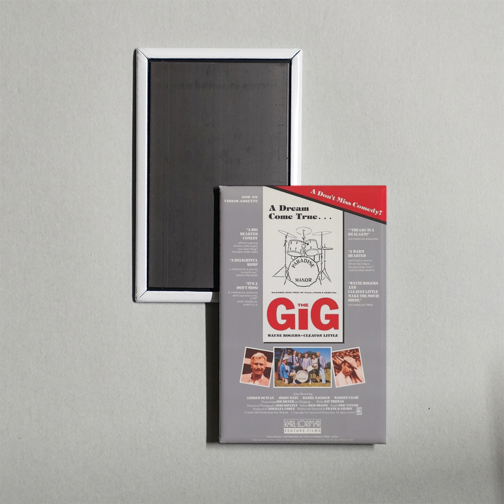 The Gig Mini Movie Fridge Magnet