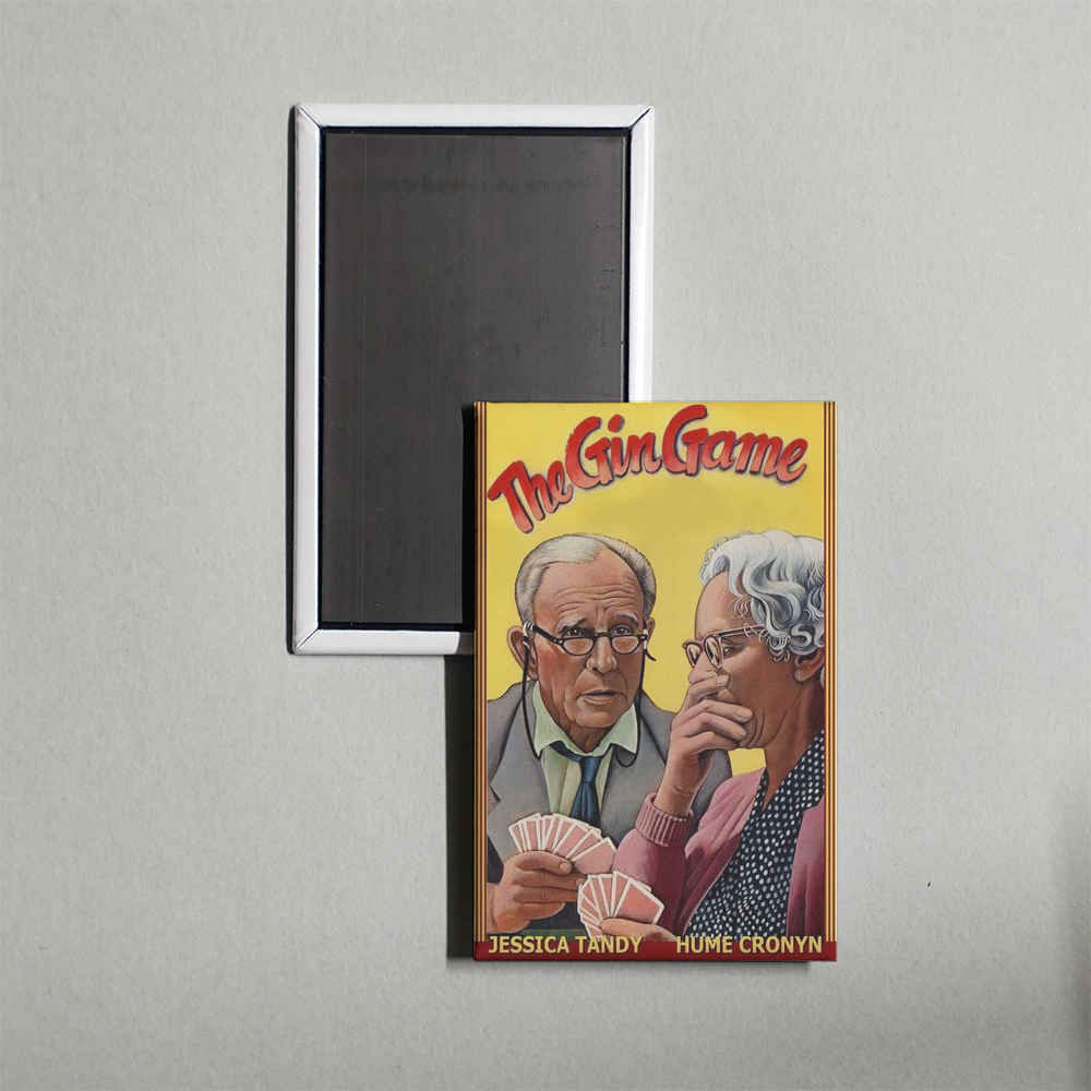 The Gin Game Mini Movie Fridge Magnet